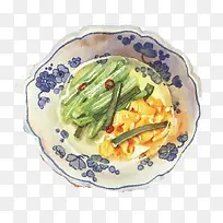 手绘食物-空若网 手绘食物-空若网