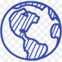 手绘地球-空若网 手绘地球-空若网