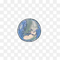 手绘地球-空若网 手绘地球-空若网