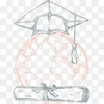 矢量手绘学习用具-空若网 矢量手绘学习用具-空若网