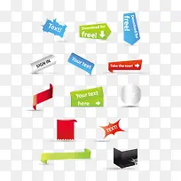 矢量标签素材-空若网 矢量标签素材-空若网