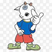 帅气的小羊-空若网 帅气的小羊-空若网