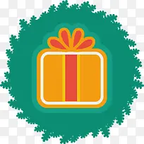 Ê¥µ®½ÚÀñÎïºÐͼ±êÂ̱³¾°-¿ÕÈôÍø Ê¥µ®½ÚÀñÎïºÐͼ±êÂ̱³¾°-¿ÕÈôÍø