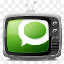 圆圈电视风格社交媒体png图标-空若网 圆圈电视风格社交媒体png图标-空若网