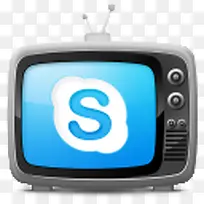 s电视风格社交媒体png图标-空若网 s电视风格社交媒体png图标-空若网