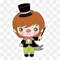 可爱男孩PNG图标-空若网 可爱男孩PNG图标-空若网