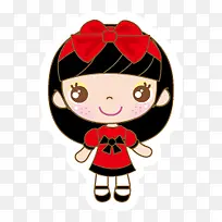 可爱女孩PNG图标-空若网 可爱女孩PNG图标-空若网