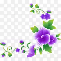 粉红花卉剪贴画-邀请花-空若网 粉红花卉剪贴画-邀请花-空若网