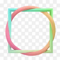 简约立体创意儿童边框-空若网 简约立体创意儿童边框-空若网