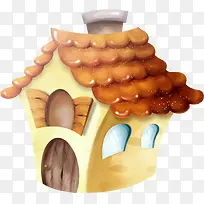 手绘卡通可爱房屋-空若网 手绘卡通可爱房屋-空若网