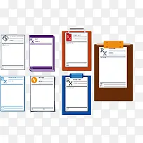 处方笺矢量素材-空若网 处方笺矢量素材-空若网