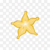 卡通水果五星矢量-空若网 卡通水果五星矢量-空若网