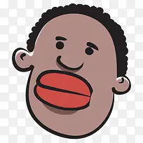 手绘卡通头像素材-空若网 手绘卡通头像素材-空若网