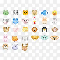 卡通动物头像-空若网 卡通动物头像-空若网