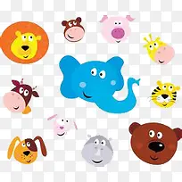 卡通可爱动物-空若网 卡通可爱动物-空若网