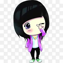 卡通女孩-空若网 卡通女孩-空若网