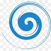 时尚圆形花纹图案蓝色-空若网 时尚圆形花纹图案蓝色-空若网