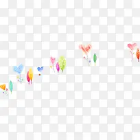 手绘卡通彩色草地-空若网 手绘卡通彩色草地-空若网