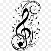 音乐符号矢量素材-空若网 音乐符号矢量素材-空若网