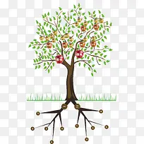 成长树大图-空若网 成长树大图-空若网