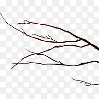 树枝边角装饰-空若网 树枝边角装饰-空若网