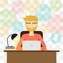 矢量电脑图-空若网 矢量电脑图-空若网