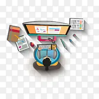 扁平化工作的人-空若网 扁平化工作的人-空若网