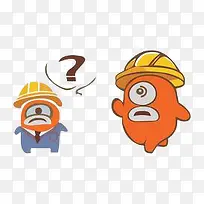 卡通工人-空若网 卡通工人-空若网