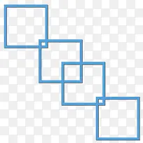 蓝色创意方框-空若网 蓝色创意方框-空若网