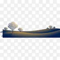 卡通手绘地面树-空若网 卡通手绘地面树-空若网