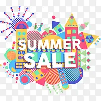 矢量夏季促销卡通海报-空若网 矢量夏季促销卡通海报-空若网