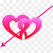 对穿的爱心七夕-空若网 对穿的爱心七夕-空若网