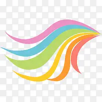 抽象彩色线条-空若网 抽象彩色线条-空若网