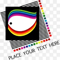 抽象彩色线条图案-空若网 抽象彩色线条图案-空若网