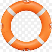 卡通橙色游泳圈-空若网 卡通橙色游泳圈-空若网