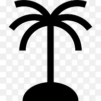 棕榈树图标-空若网 棕榈树图标-空若网