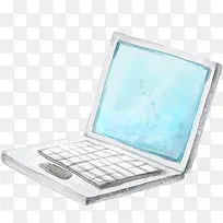 手绘展开笔记本电脑-空若网 手绘展开笔记本电脑-空若网