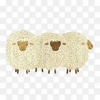 手绘绵羊-空若网 手绘绵羊-空若网