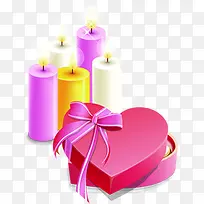 白色蜡烛情人节-空若网 白色蜡烛情人节-空若网