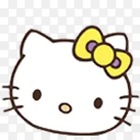 线条可爱小猫咪头像-空若网 线条可爱小猫咪头像-空若网