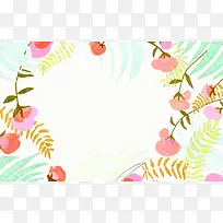 淘宝店铺植物插画-空若网 淘宝店铺植物插画-空若网