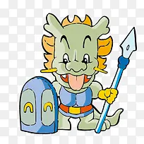 卡通龙族士兵素材-空若网 卡通龙族士兵素材-空若网