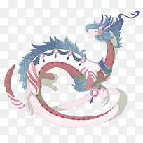 矢量手绘龙-空若网 矢量手绘龙-空若网