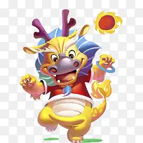 可爱卡通龙-空若网 可爱卡通龙-空若网