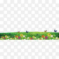 花 草地 蝴蝶 小草-空若网 花 草地 蝴蝶 小草-空若网