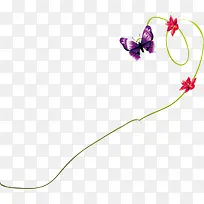 清新时尚花朵蝴蝶美景-空若网 清新时尚花朵蝴蝶美景-空若网