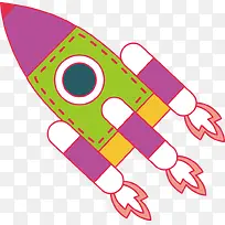 火箭矢量素材-空若网 火箭矢量素材-空若网