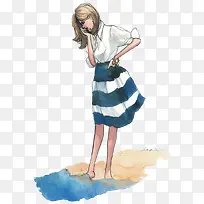 �廭Ů��-������