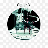 创意人物插画-空若网 创意人物插画-空若网