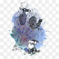 ʸ��ˮ�ʲ廭-������